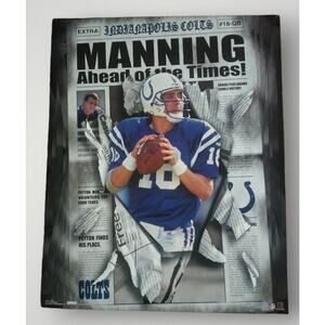 Peyton Manning 2004 16x20 Poster By Costacos Indianapolis Colts